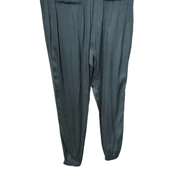 Rebecca Taylor Side Stripe Black Jogger Pants‎ Size 2 - Picture 6 of 9